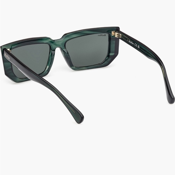 MAX MARA
SUNGLASSES, MM0126 98N GREEN UNISEX EYEWEAR NWC main image 12